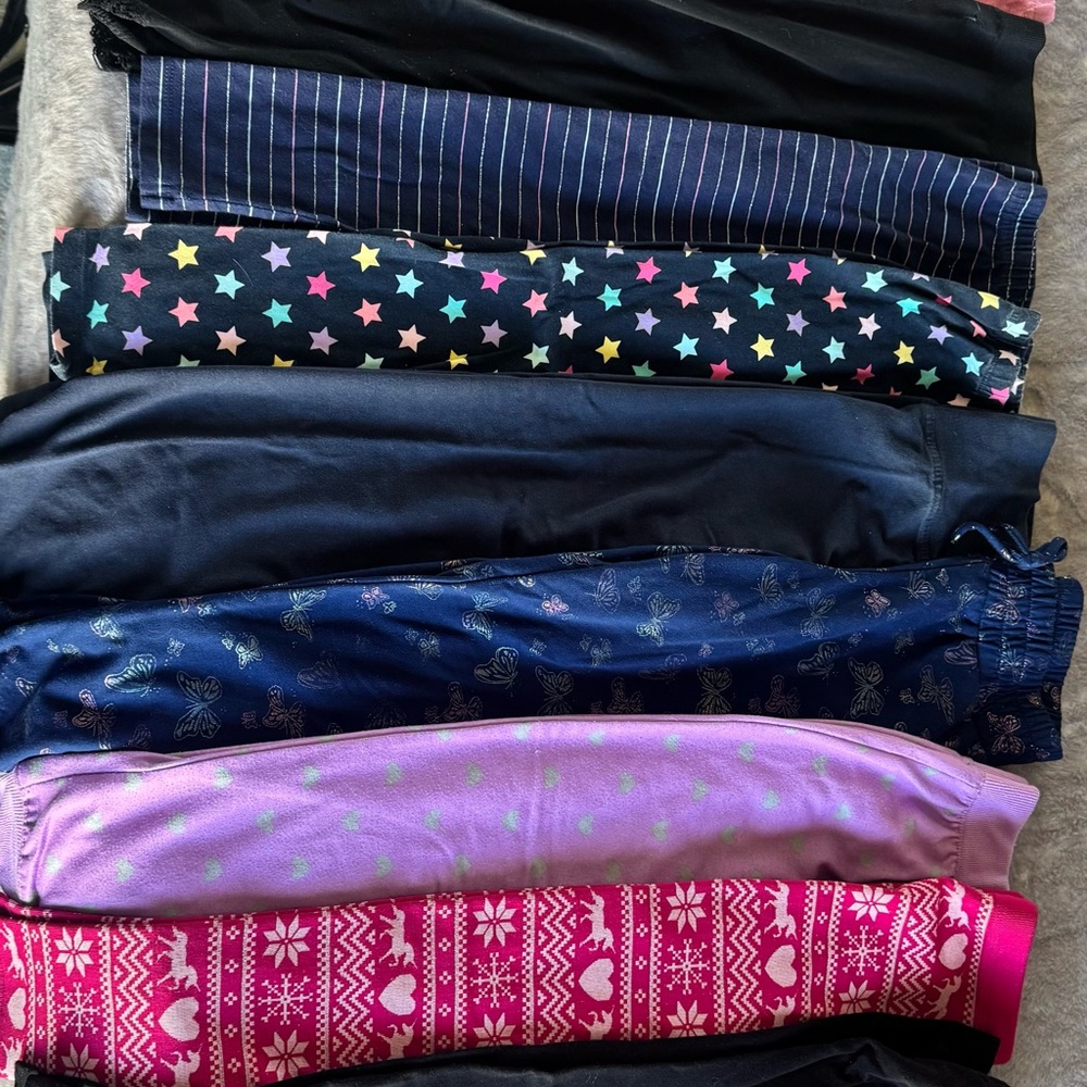 Colorful Patterned Leggings Set
